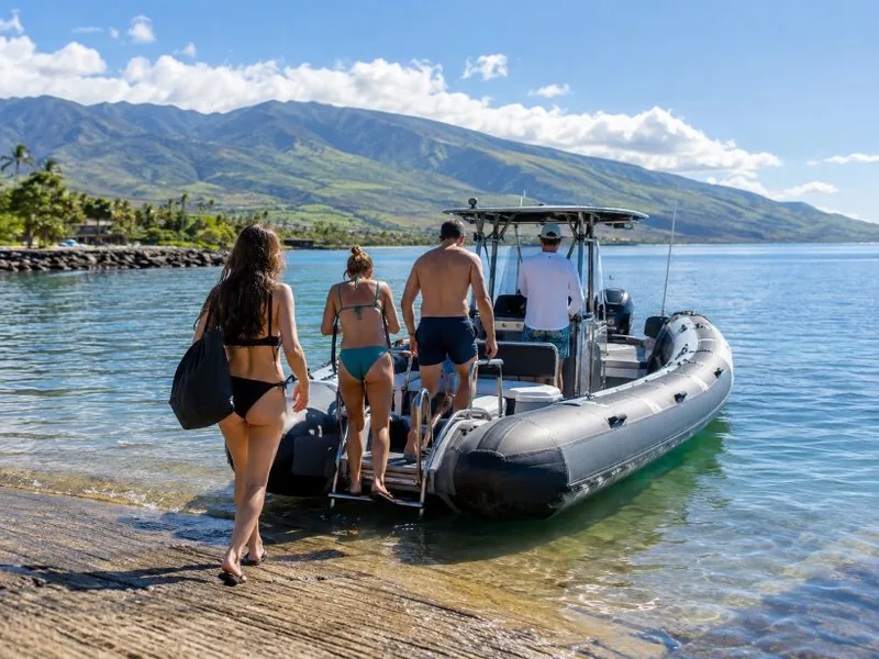 Kihei Raft-Tour nach Molokini & Turtle Town